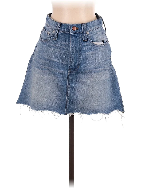 Slim Fit Denim Skirts for Bodycon -Denim Skirt