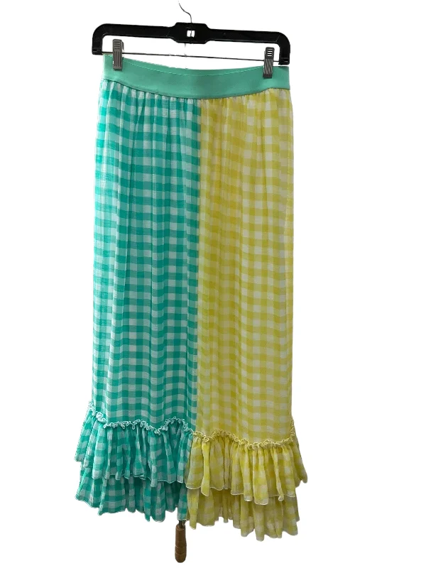 Durable skirts for active lifestyle needs -Skirt Maxi By Eva Franco In Green, Size: Xs