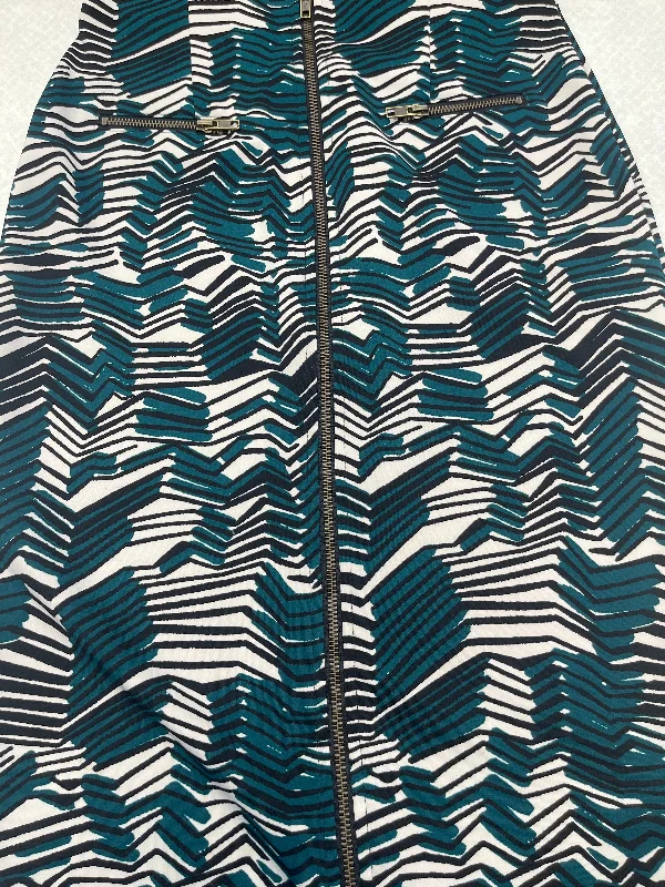 Affordable denim skirts for everyday cool -Skirt Midi By Worthington In Turquoise, Size: 4