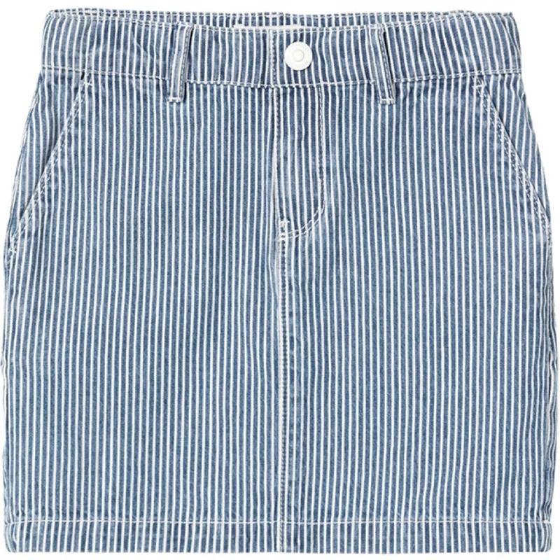 Denim Skirts with Sequins for Sparkle -Name it Medium Blue Denim Ruby Denim Skirt