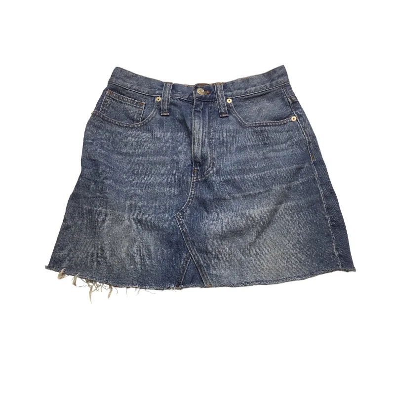 Denim Skirts with Elastic Waist for Comfort -Blue Denim Skirt Mini & Short Madewell, Size 2