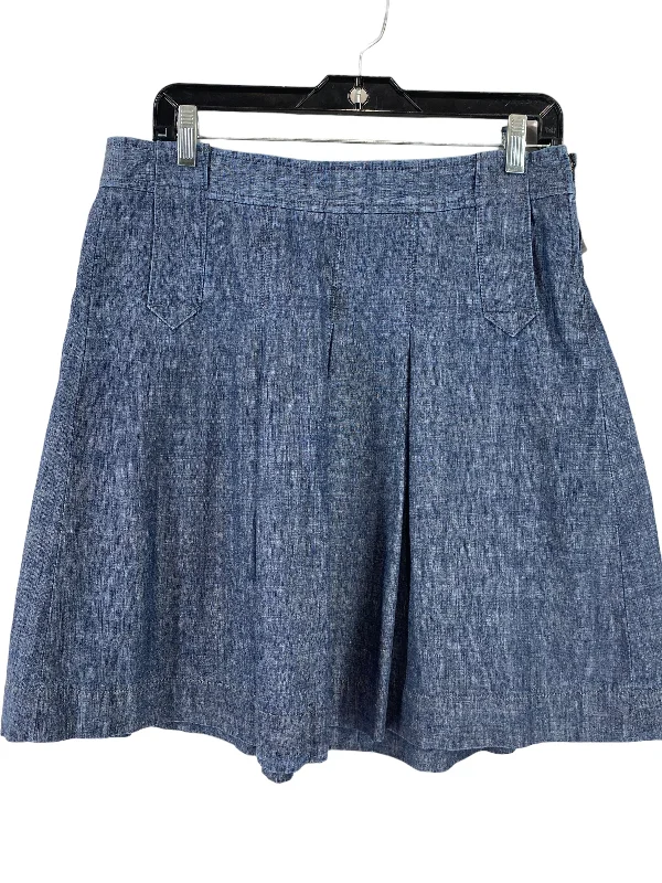 Denim Skirts for Brunch Dates -Blue Denim Skirt Mini & Short J. Crew, Size 6