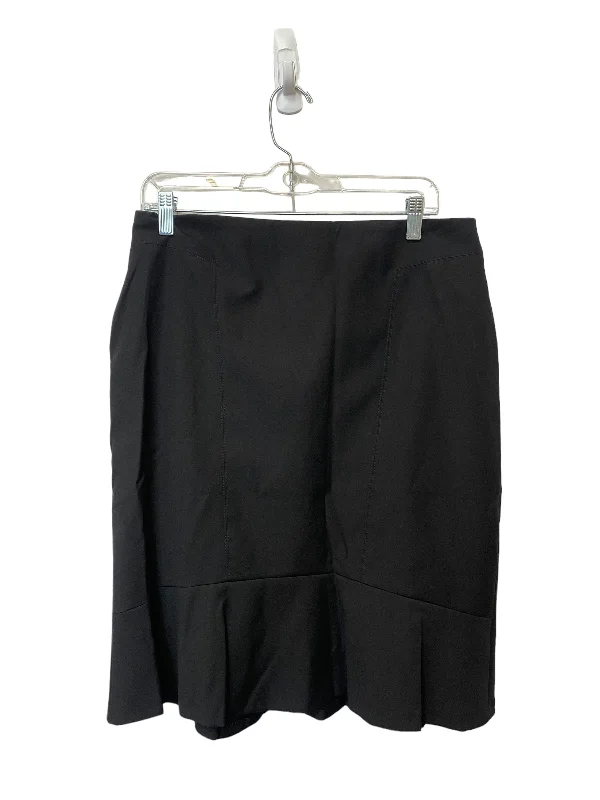 Classic black skirts for versatile outfit pairing -Skirt Midi By White House Black Market In Black, Size: 12