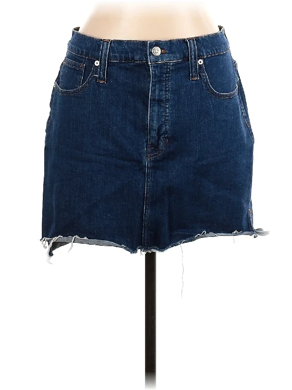 Bootcut Denim Skirts for Flare -Denim Skirt