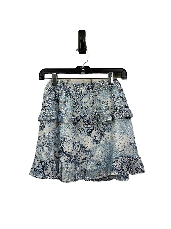 Pleated midi skirts for elegant everyday looks -Skirt Mini & Short By Altard State In Blue, Size: S