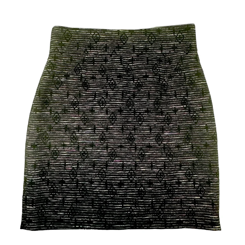 Flowy chiffon skirts for romantic summer days -Textured Midi Skirt Antonio Melani