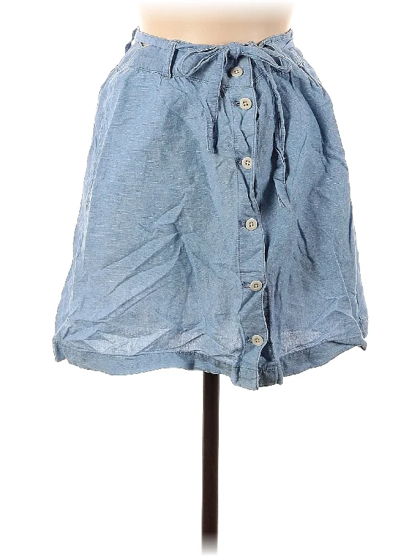 Non-Stretch Denim Skirts for Shape -Denim Skirt