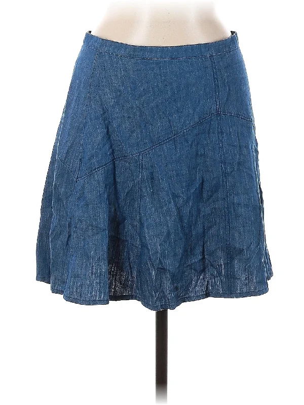 Pink Denim Skirts for Feminine -Denim Skirt