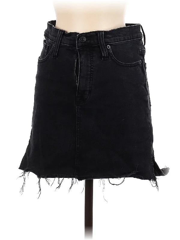 A-line Denim Skirts for Flattering -Denim Skirt