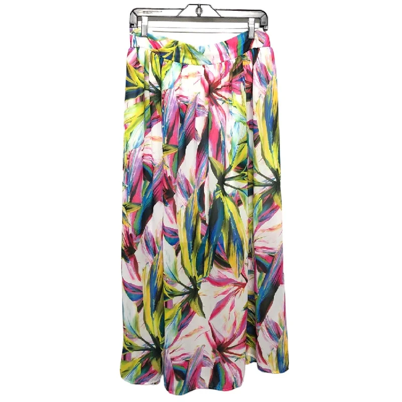 Pleated midi skirts for timeless grace -Skirt Maxi By Ashley Stewart In Multi-colored, Size: 14