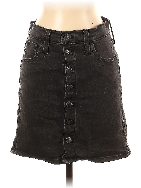 Denim Skirts for Movie Nights -Denim Skirt