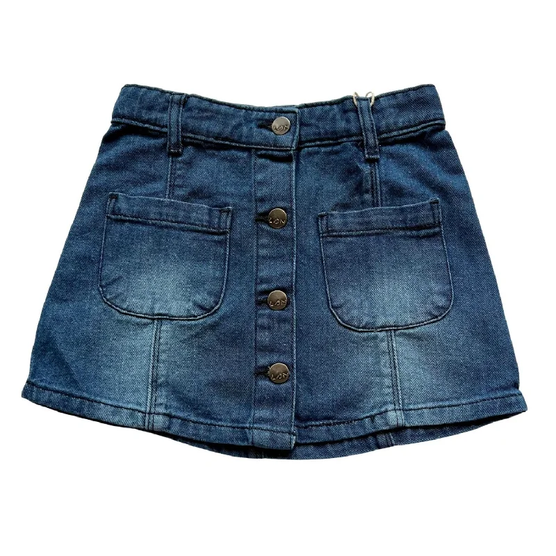 Low Waist Denim Skirts for Trendy -Girls Denim Skirt