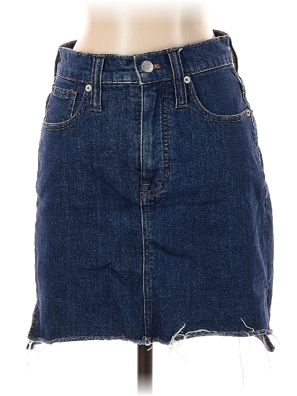 Denim Skirts for Spring Outfits -Denim Skirt