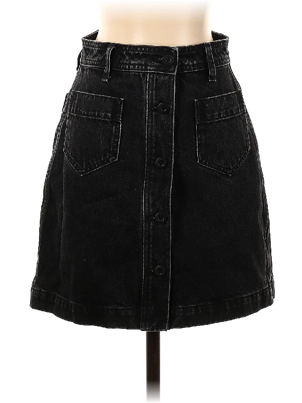 Denim Skirts for Graduation Ceremonies -Denim Skirt