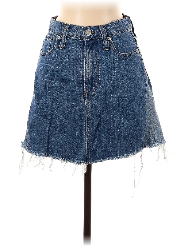 Denim Skirts for Shopping Days -Denim Skirt