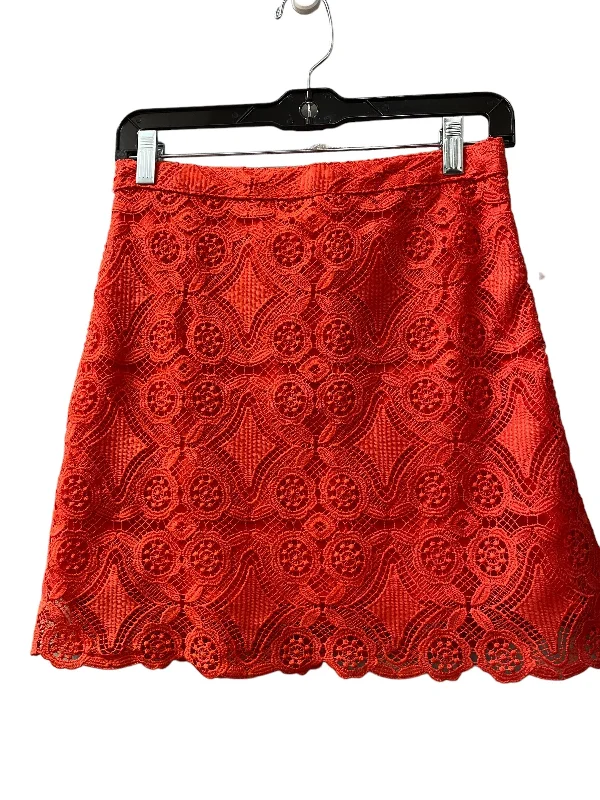 Wrap skirts for easy adjustable fit -Skirt Mini & Short By Hollister In Red, Size: 4