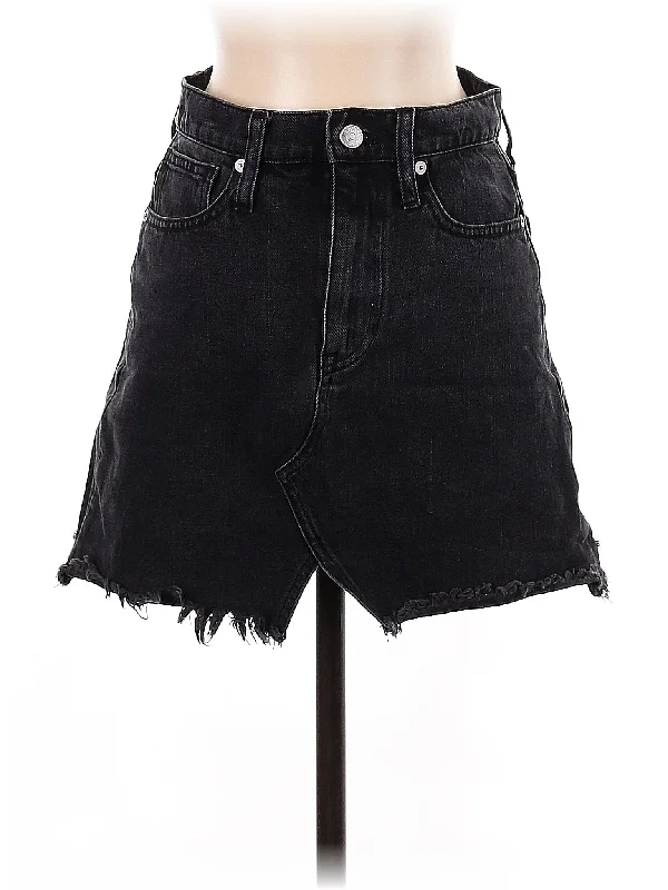 Denim Skirts for Brunch Dates -Denim Skirt