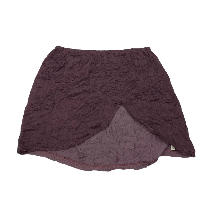 Affordable skirts for budget-friendly wardrobe updates -PURPLE SKIRT MINI & SHORT by FREE PEOPLE Size:M