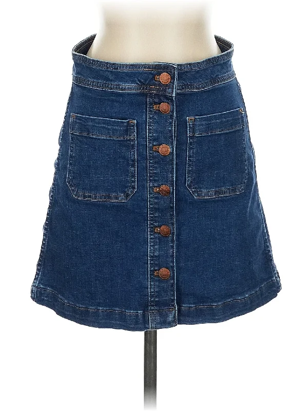 Stiff Denim Skirts for Structured -Denim Skirt