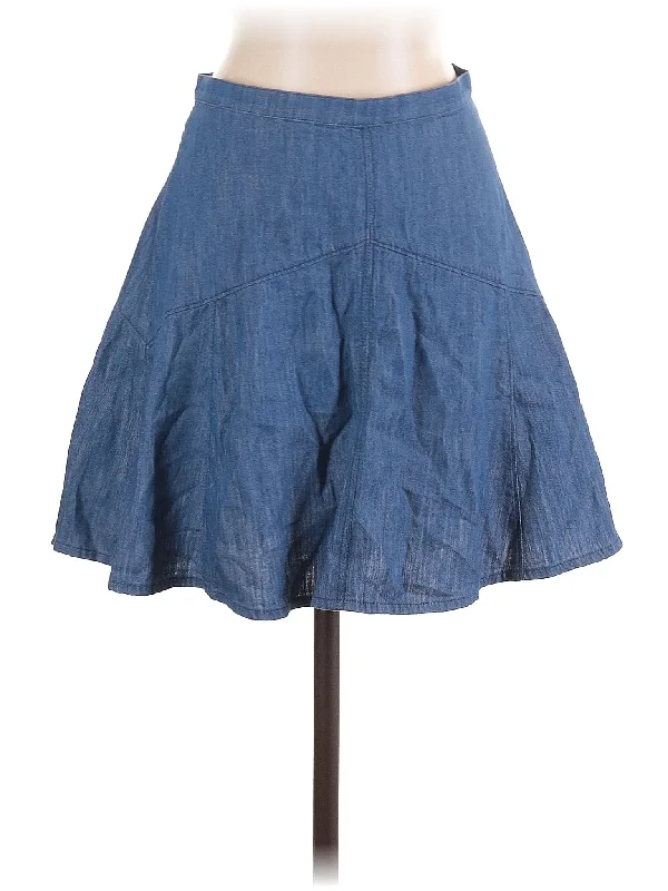 Pleated Denim Skirts for Cute -Denim Skirt